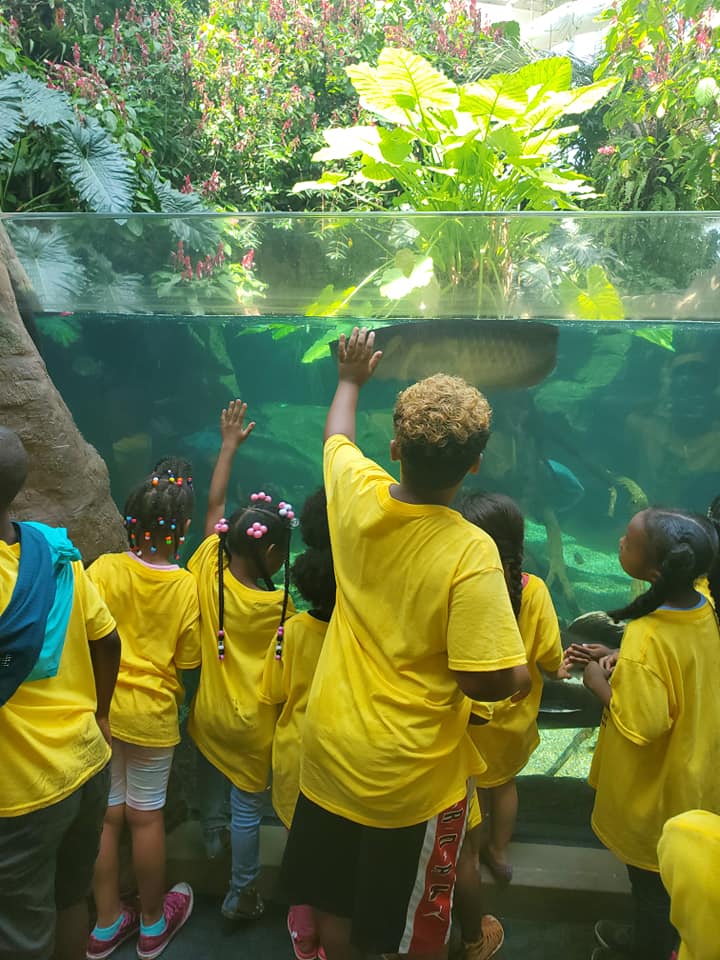 Future Focus Child Care Students on a Field Trip