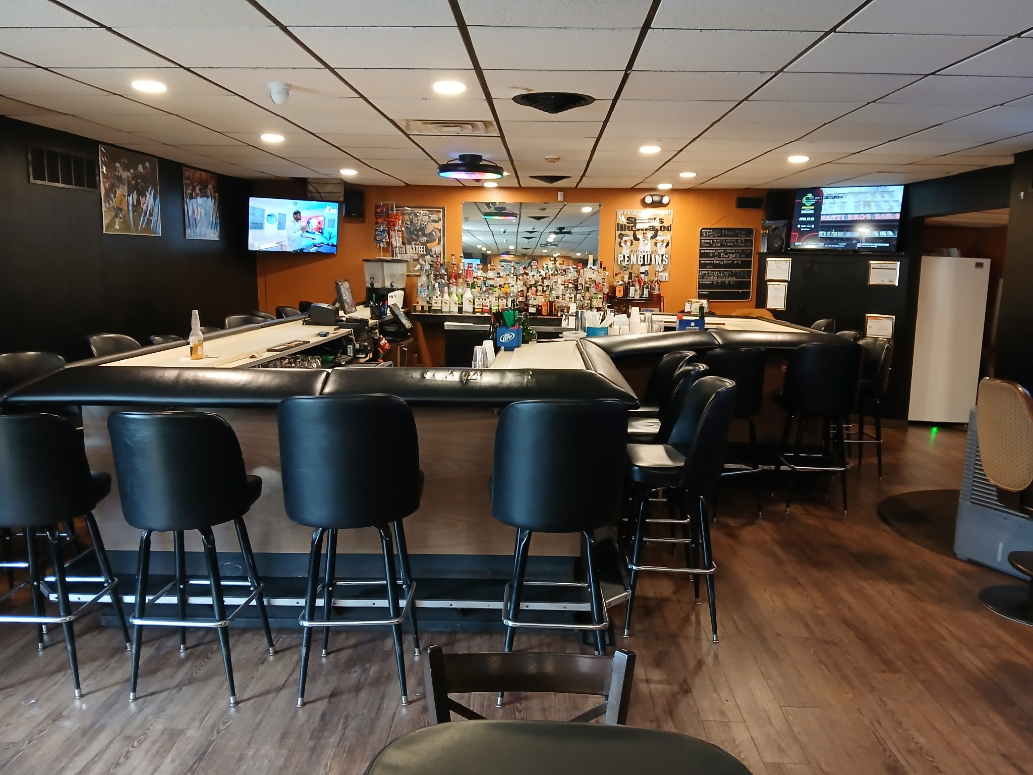 Bar inside Penn Hills Bar and Grill